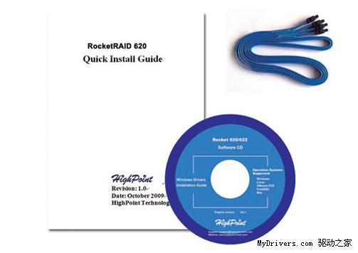 HighPoint发布全球首款SATA 6Gbps RAID卡