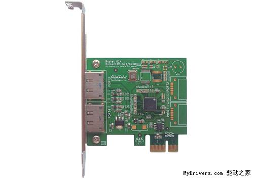 HighPoint推首款SATA 6Gbps接口RAID卡