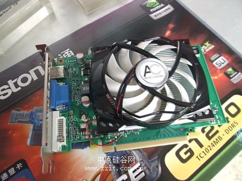 AC风扇GDDR5显存 盈通GT240豪华版699