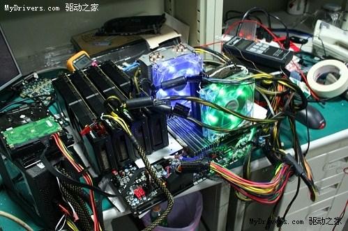 多图：EVGA双路LGA1366 X58主板细节分析