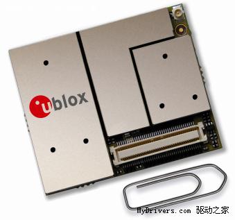 u-blox发布紧凑型3.5G 模块 7.2 Mb/s 的超高下载速度