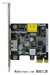 华擎亦发USB 3.0、SATA 6Gbps扩展卡