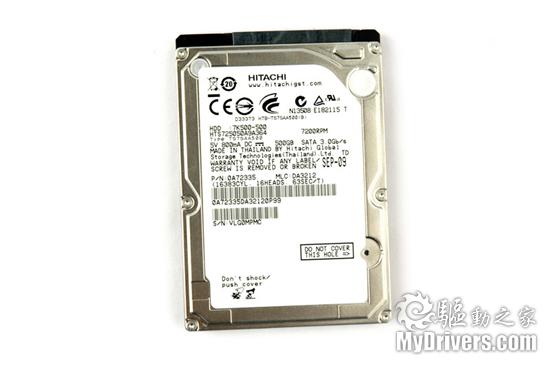 转速、容量两步走 日立第五代笔记本硬盘评测