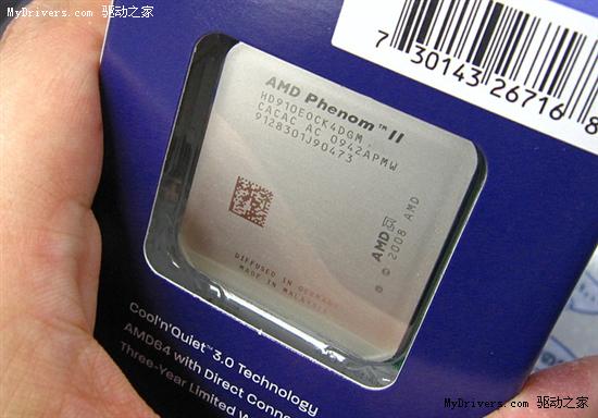 Phenom II X4 910e、X2 555跟进上市