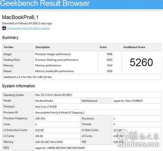 i7平台苹果新MacBook Pro曝光