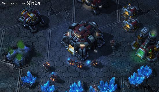 《星际争霸2》Beta测试版高低画质对比