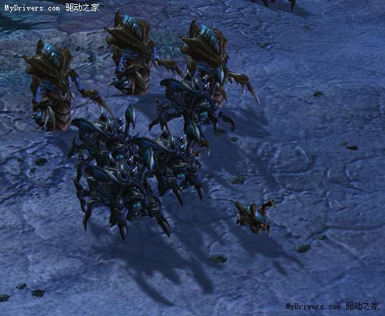 《星际争霸2》Beta测试版高低画质对比