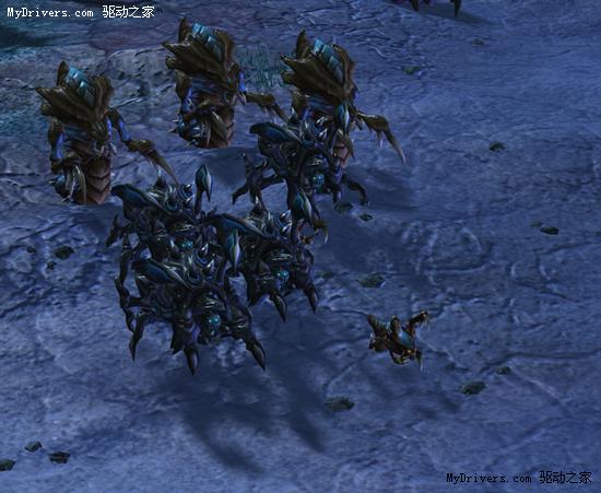 《星际争霸2》Beta测试版高低画质对比