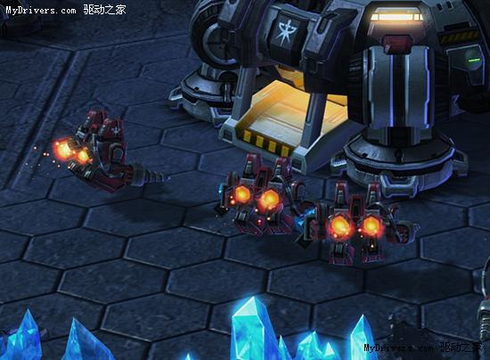 《星际争霸2》Beta测试版高低画质对比