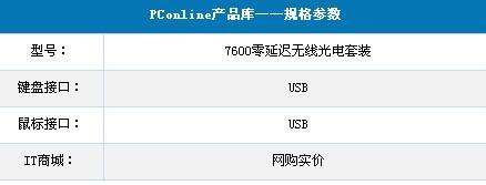 性能再升级 双飞燕7600套装再次到货