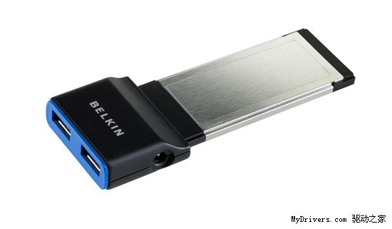 贝尔金发布多款USB 3.0转接卡、数据线