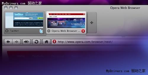 Mac版Opera 10.50 Beta发布 性能测试优异