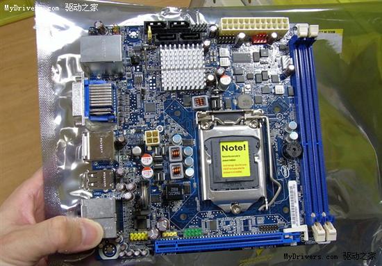 Intel原厂出品：首款Mini-ITX H57主板低价上市