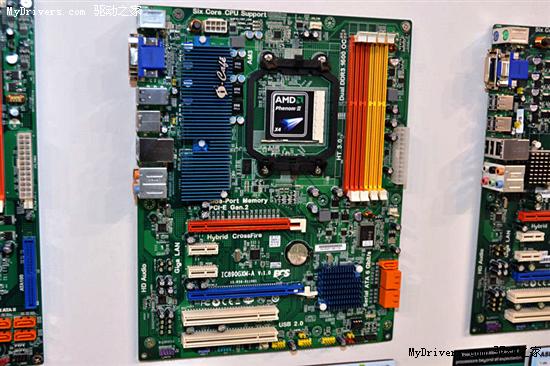 四大成员集体亮相:AMD 8系列主板全展示