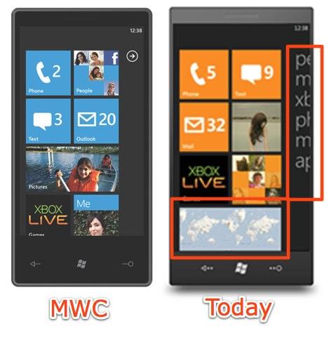 Windows Phone 7主界面的前世今生