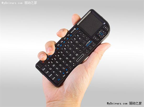 首带触控板的无线迷你键盘Rii Mini多图曝光