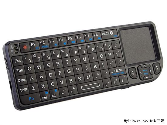 首带触控板的无线迷你键盘Rii Mini多图曝光