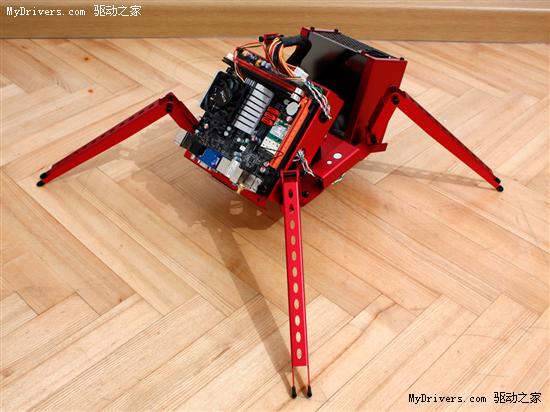 体验DIY乐趣:联力红色小蜘蛛机箱组装记