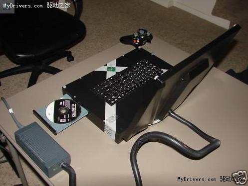 DIY：改装Xbox 360笔记本 eBay拍卖价$1950