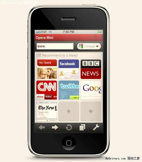 iPhone版Opera Mini已提交苹果审核