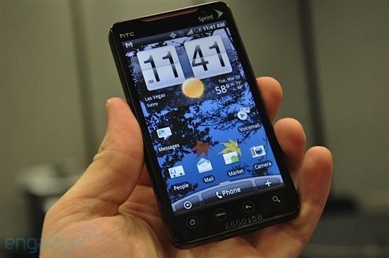 超越Nexus One HTC正式发布智能新机EVO 4G