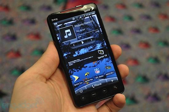 超越Nexus One HTC正式发布智能新机EVO 4G
