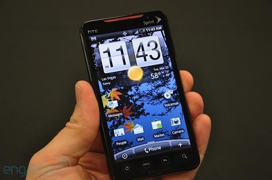 超越Nexus One HTC正式发布智能新机EVO 4G