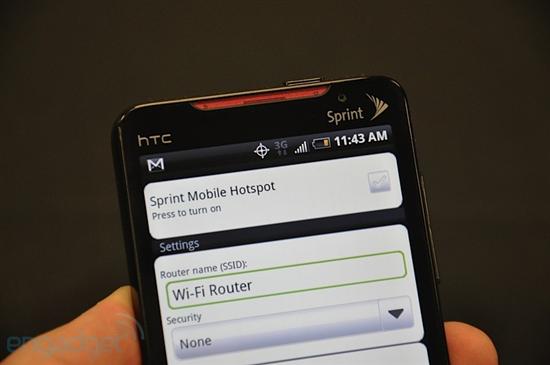 超越Nexus One HTC正式发布智能新机EVO 4G
