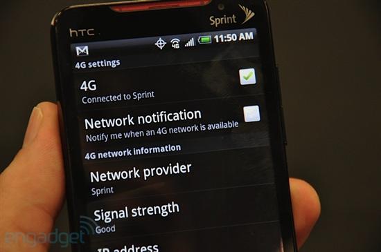 超越Nexus One HTC正式发布智能新机EVO 4G