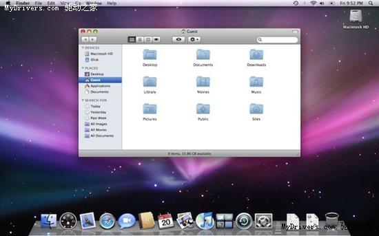 Mac OS X九岁生日快乐