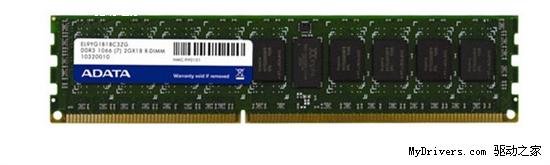 威刚低压DDR3L内存获Intel认证