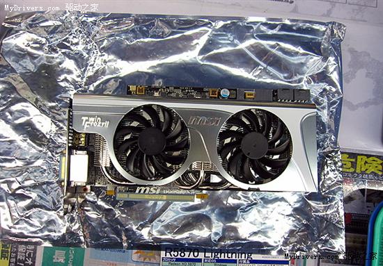 超频专用：微星闪电版5870终于开卖