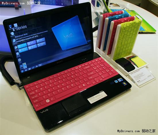 丰富多彩 索尼VAIO E笔记本键盘膜欣赏