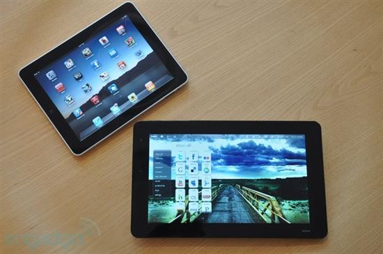 平板之争 iPad VS JooJoo对比图赏