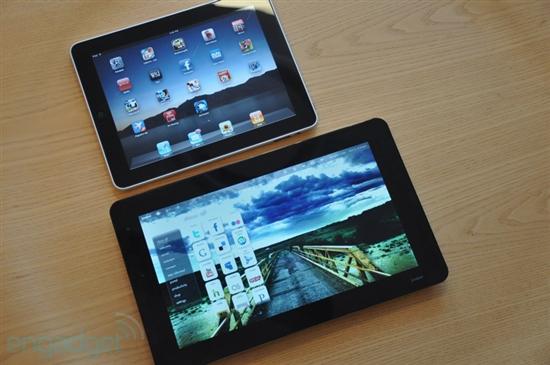 平板之争 iPad VS JooJoo对比图赏