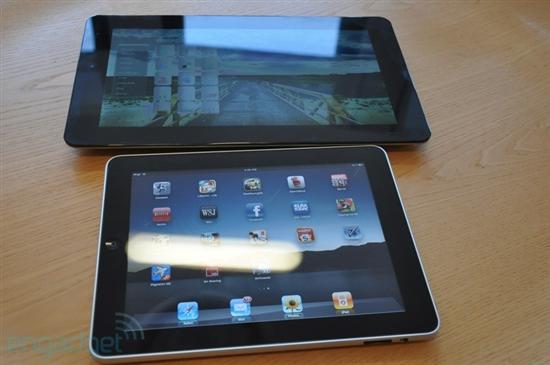 平板之争 iPad VS JooJoo对比图赏