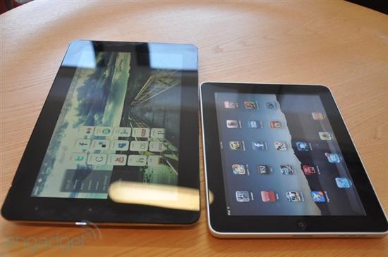 平板之争 iPad VS JooJoo对比图赏