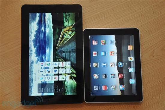 平板之争 iPad VS JooJoo对比图赏
