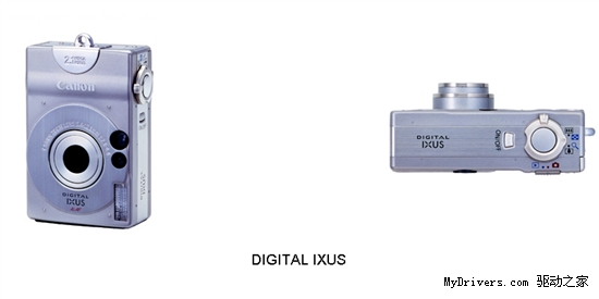 佳能小型数码相机IXUS系列十年历程
