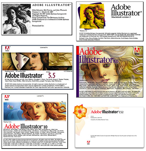 Adobe CS5图标、品牌风格演变历程