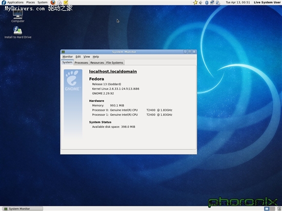 Fedora 13 Beta发布 新界面多图赏