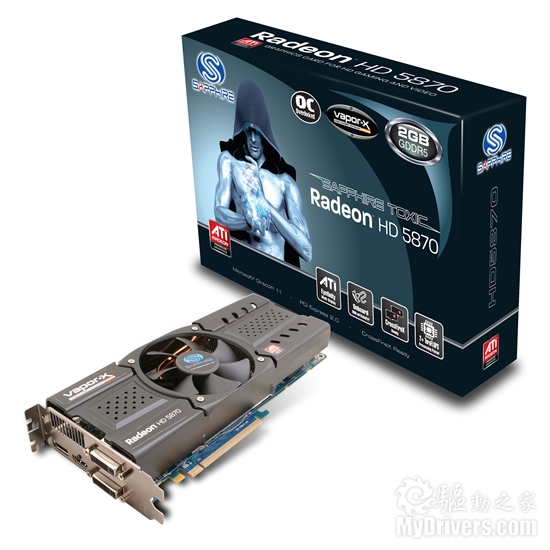 2GB显存：蓝宝连发Vapor-X、毒药版5870