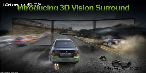 极致梦幻3D视界 3D Vision Surround详解