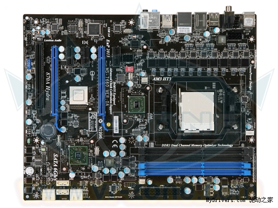 微星AMD 870混插显卡主板图文展示