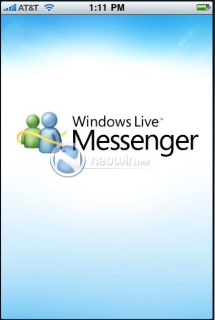 iPhone版Windows Live Messenger截图泄露