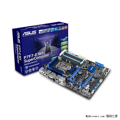 华硕发布首款Intel 3450芯片组LGA1156工作站主板