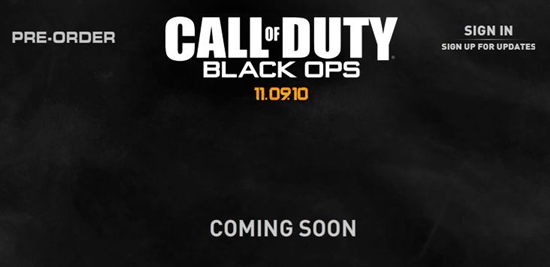 Treyarch宣布《使命的召唤：Black Ops》