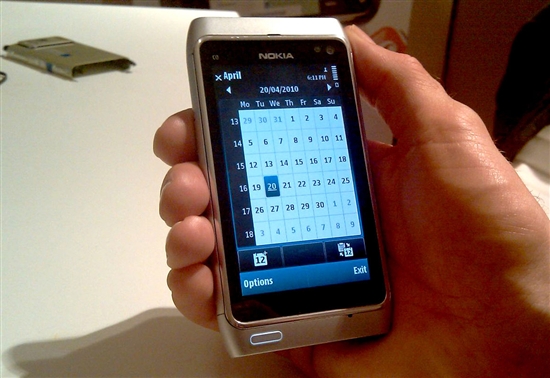 诺基亚Symbian^3新机N8试玩体验