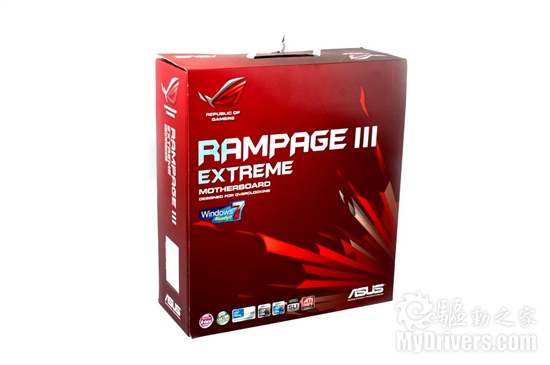 华硕顶级发烧平台 RAMPAGE III EXTREME评测