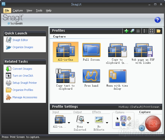 下载：图像捕捉利器SnagIt 10.0